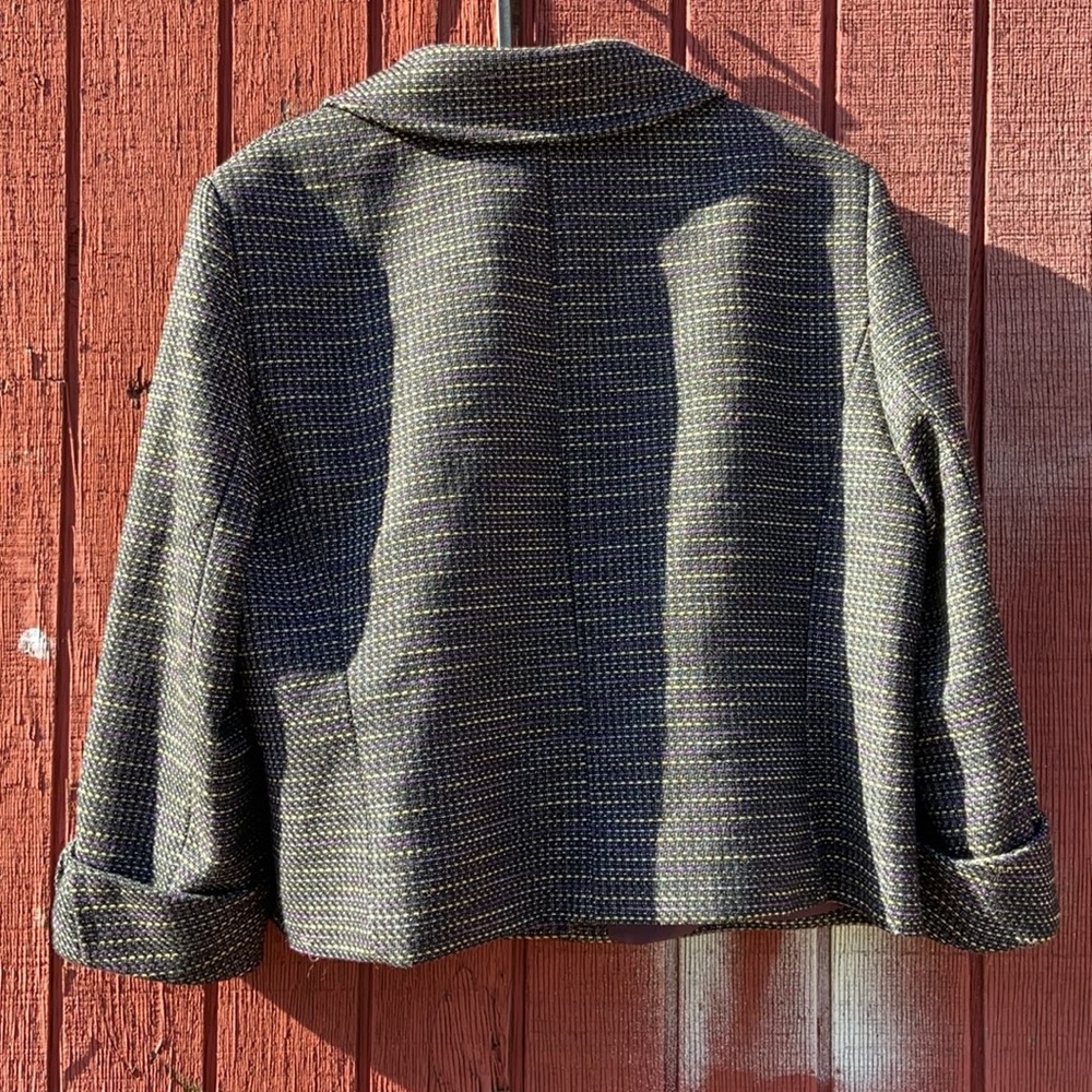Tahari Tweed Coat - Picture 5 of 6